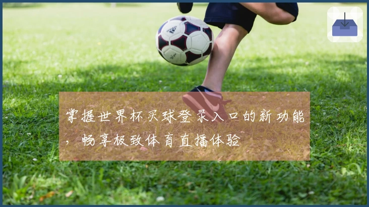 掌握世界杯买球登录入口的新功能，畅享极致体育直播体验
